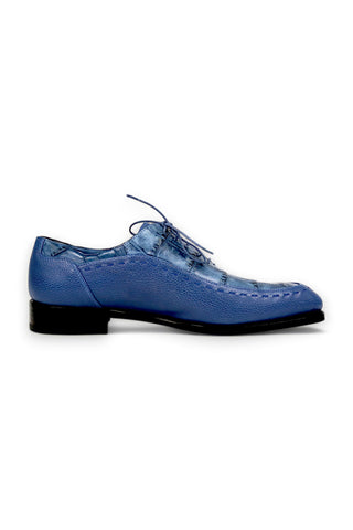 Mauri Metropolitan 1080 Exotic Alligator / Calf-Skin Leather Oxford (MA5657)-AmbrogioShoes