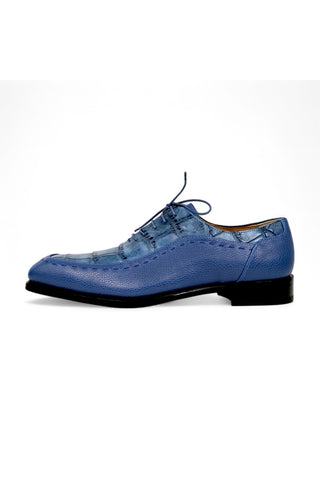 Mauri Metropolitan 1080 Exotic Alligator / Calf-Skin Leather Oxford (MA5657)-AmbrogioShoes