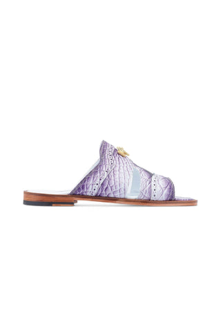 Mauri Mykonos 1858/5 Exotic Alligator Skin Sandals (MA5513)-AmbrogioShoes