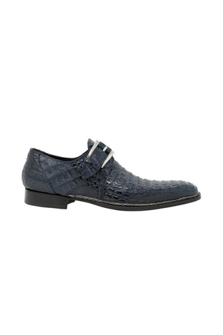 Mauri Opulent Blue Hornback Alligator Monkstraps Loafers 1172 (MA5100)-AmbrogioShoes