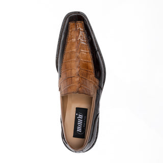 Mauri Orefici 4770/1 Exotic Crocodile / Nappa Leather Slip-On Loafer (MA5665)-AmbrogioShoes