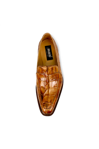 Mauri Orefici 4770/1 Exotic Crocodile / Nappa Leather Slip-On Loafer (MA5665)-AmbrogioShoes
