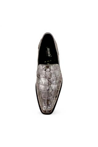 Mauri Orefici 4770/1 Exotic Crocodile / Nappa Leather Slip-On Loafer (MA5665)-AmbrogioShoes