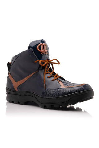 Mauri Polar 8439 Crocodile / Patent / Time Leather Boots (MA5633)