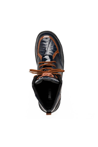 Mauri Polar 8439 Crocodile / Patent / Time Leather Boots (MA5633)