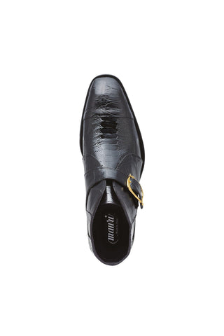 Mauri Professor 4960 Black Exotic Crocodile / Ostrich Leg Chukka Boots (MA5263)-AmbrogioShoes