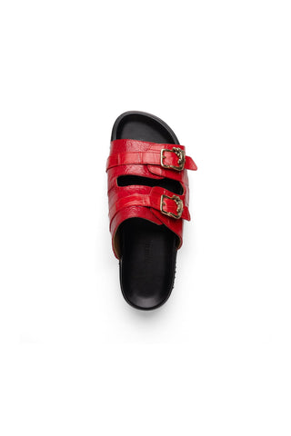 Mauri Reef 5199 Alligator / Ostrich Sandal-AmbrogioShoes