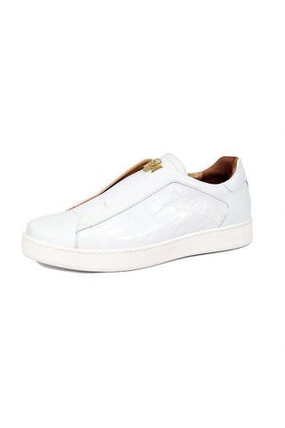 Mauri Regata 8478/14 Crocodile & Leather Slip-On Sneaker-AmbrogioShoes