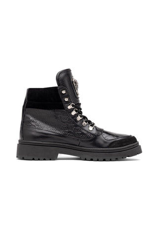 Mauri Renegade 3271 Exotic Crocodile / Nubuck / Nappa Leather Boots (MA5586)-AmbrogioShoes