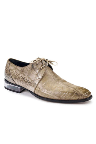 Mauri Rovere Alligator Derby-AmbrogioShoes