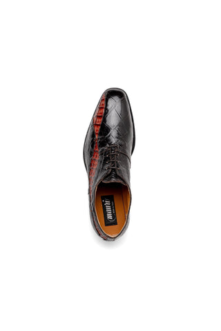 Mauri Scarface 3227 Exotic Alligator Skin & Hornback Oxfords (MA5583)-AmbrogioShoes