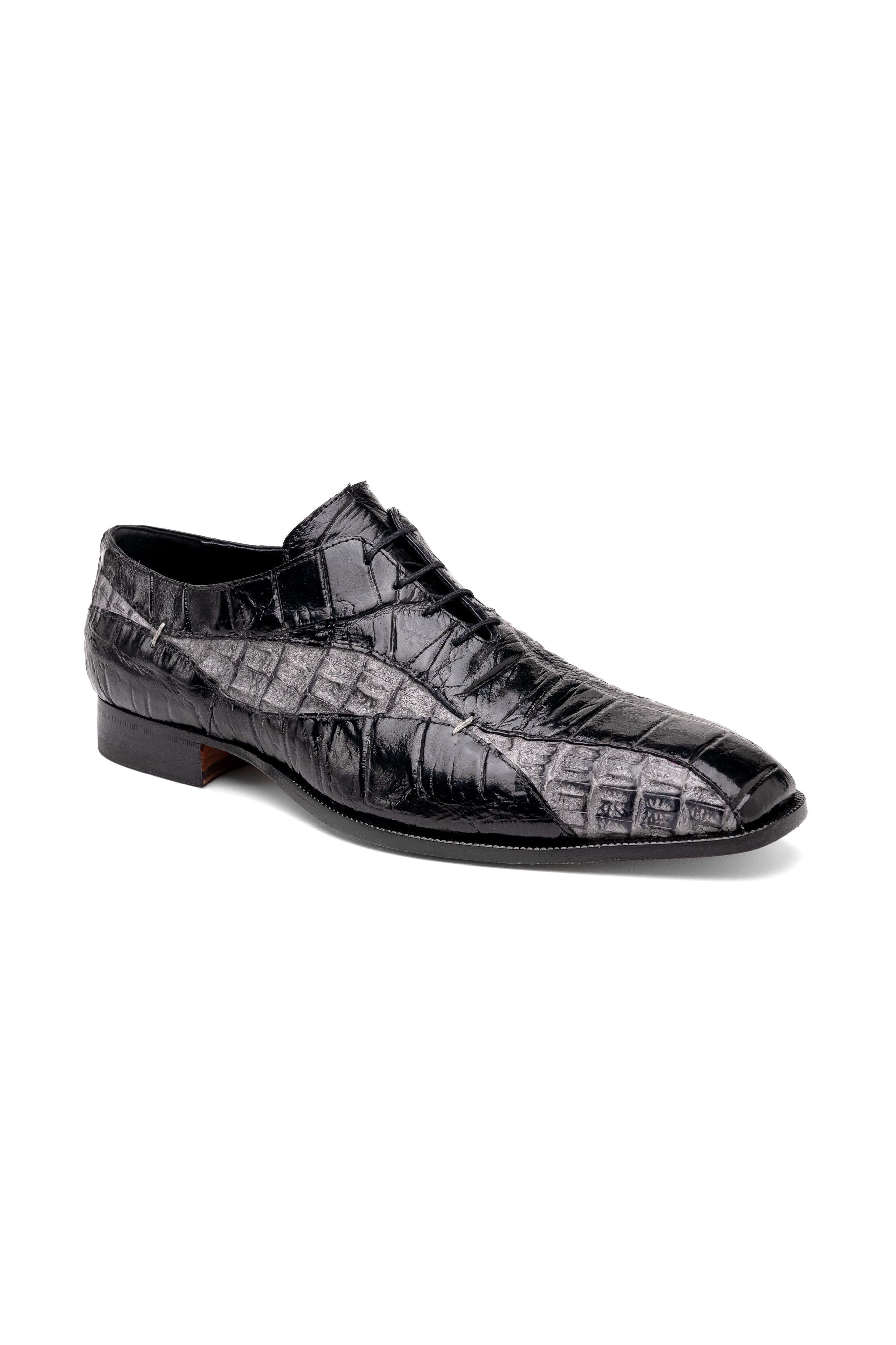 Mauri Scarface 3227 Exotic Alligator Skin & Hornback Oxfords