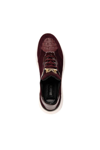 Mauri Scratch 8492 Hornback / Suede / Patent High-Top Sneaker