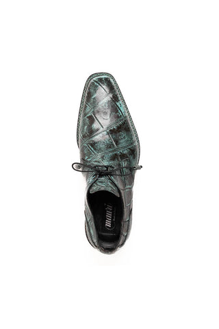 Mauri Shadow 3281/4 Exotic Alligator Derby (MA5637)-AmbrogioShoes