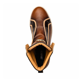 Mauri Sleek 8497 Men's Shoes Exotic Crocodile / Time / Nappa Leather Sneakers (MA5650) (Special Order)-AmbrogioShoes