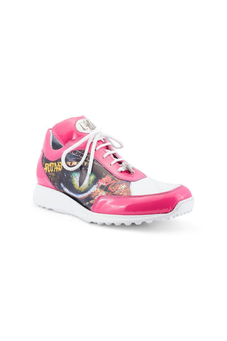 Mauri Solace 8741/2 Exotic Crocodile Skin / Patent / Calf-Skin Leather Sneakers (MA5548)-AmbrogioShoes