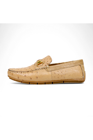 Mauri Sprinter 3517/5 Ostrich Horsebit Slip-On Driver (MA5662)