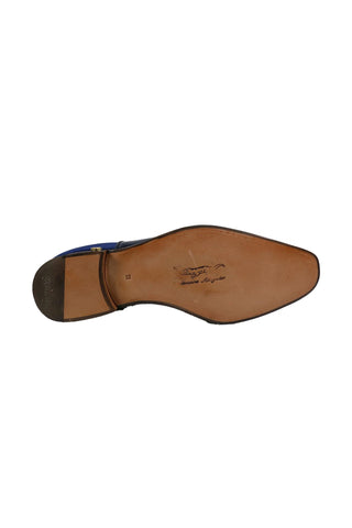 Mauri Tycoon 4993 Alligator/ Velvet / Patent Formal / Oxfords (MA5476)-AmbrogioShoes