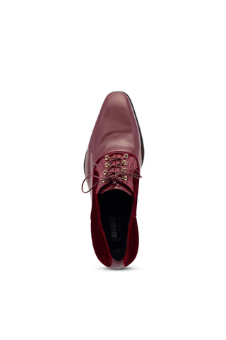 Mauri Tycoon 4993 Alligator/ Velvet / Patent Formal / Oxfords (MA5476)-AmbrogioShoes