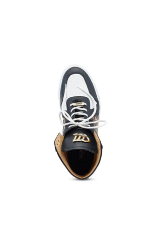 Mauri Vision 8466/1 Crocodile & Leather Sneakers (MA5546)-AmbrogioShoes