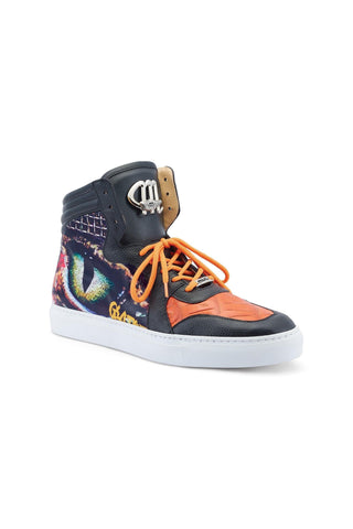 Mauri Vision 8466/1 Crocodile Skin & Leather Sneakers (MA5546)