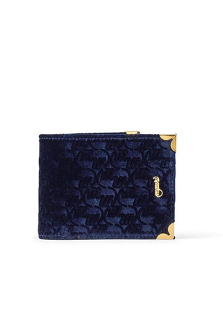 Mauri W2 Men's Velvet Embossed Wallet (MAW1001)-AmbrogioShoes