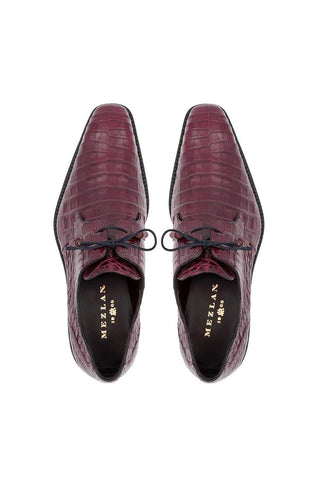 Mezlan 13584-F Anderson Crocodile Derby-AmbrogioShoes