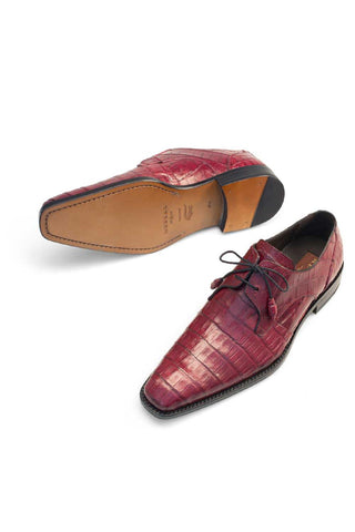 Mezlan 13584-F Anderson Crocodile Derby-AmbrogioShoes
