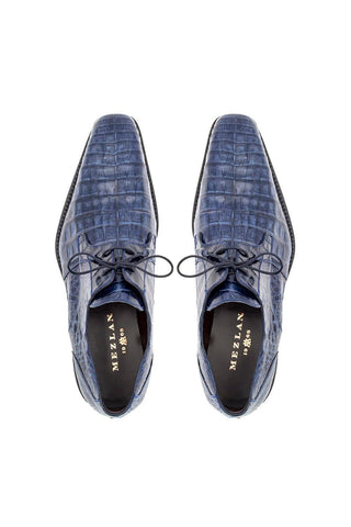 Mezlan 13584-F Anderson Crocodile Derby-AmbrogioShoes