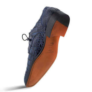 Mezlan 13584-F Anderson Men's Shoes Exotic Crocodile Derby (MZ1001)-AmbrogioShoes