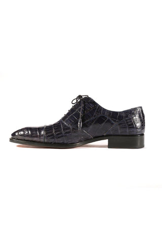Mezlan 13993-F Dublin Crocodile Cap-Toe Oxford-AmbrogioShoes