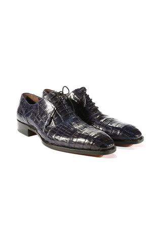 Mezlan 13993-F Dublin Genuine Crocodile Cap-Toe Oxfords (MZ3321)-AmbrogioShoes