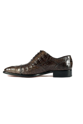 Mezlan 13993-F Dublin Genuine Crocodile Cap-Toe Oxfords (MZ3321)-AmbrogioShoes