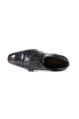 Mezlan 13993-F Dublin Genuine Crocodile Cap-Toe Oxfords (MZ3321)-AmbrogioShoes