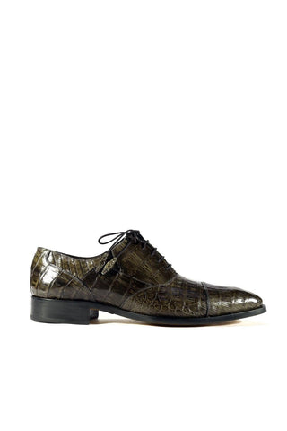 Mezlan 13993-F Dublin Genuine Crocodile Cap-Toe Oxfords (MZ3321)