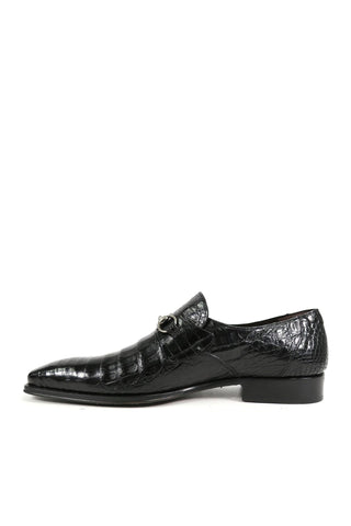 Mezlan 14250-F Galvani Exotic Crocodile Horsebit Loafers (MZ3257)-AmbrogioShoes