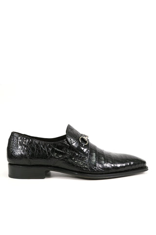 Mezlan 14250-F Galvani Exotic Crocodile Horsebit Loafers (MZ3257)-AmbrogioShoes