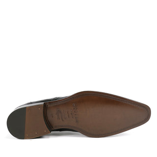 Mezlan 14250-F Galvani Men's Shoes Exotic Crocodile Horsebit Loafers (MZ3257)-AmbrogioShoes