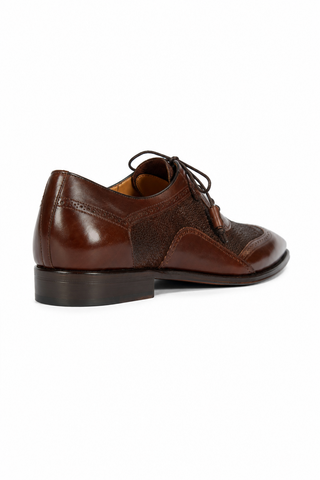 Mezlan 20528 Suede / Leather Wingtip Oxfords (MZ3556)-AmbrogioShoes