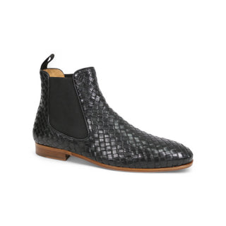 Mezlan 20637 Men's Shoes Calf-Skin Leather Chelsea Boots (MZ3809)-AmbrogioShoes