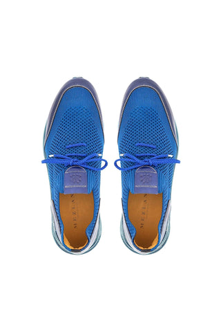 Mezlan 21027 Piedra Perforated Fabric & Leather Sneaker-AmbrogioShoes