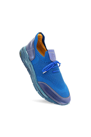 Mezlan 21027 Piedra Perforated Fabric & Leather Sneaker(MZ3938)-AmbrogioShoes
