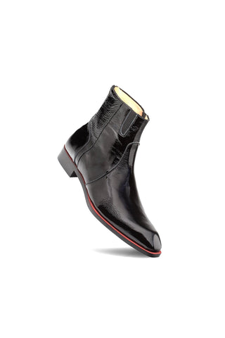 Mezlan 21300 Baroni Polished Calf-Skin Leather Zip-Up Boot (MZ3931)-AmbrogioShoes