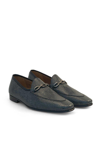 Mezlan 21445 Snake-Embossed Leather Slip-On Loafer (MZ3899)-AmbrogioShoes