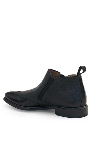 Mezlan 21455 Full Grain Leather Wingtip Demi Boot (MZ3798)-AmbrogioShoes
