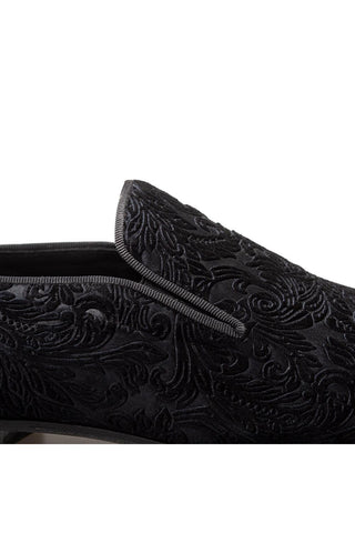 Mezlan 21578 Travolta Laser Velvet Formal Loafer (MZ3790)-AmbrogioShoes