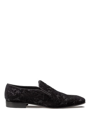 Mezlan 21578 Travolta Laser Velvet Loafer-AmbrogioShoes