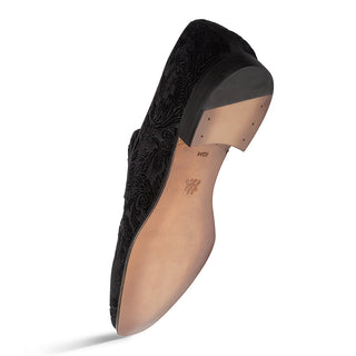 Mezlan 21578 Travolta Men's Shoes Laser Velvet Formal Loafer (MZ3790)-AmbrogioShoes