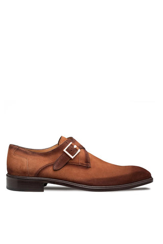 Mezlan 21722 Albini Men’s Shoes Suede Single Monk Strap (MZ3915)-AmbrogioShoes