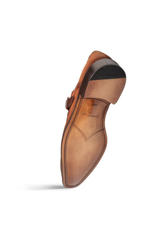 Mezlan 21722 Albini Suede Single Monk Strap-AmbrogioShoes